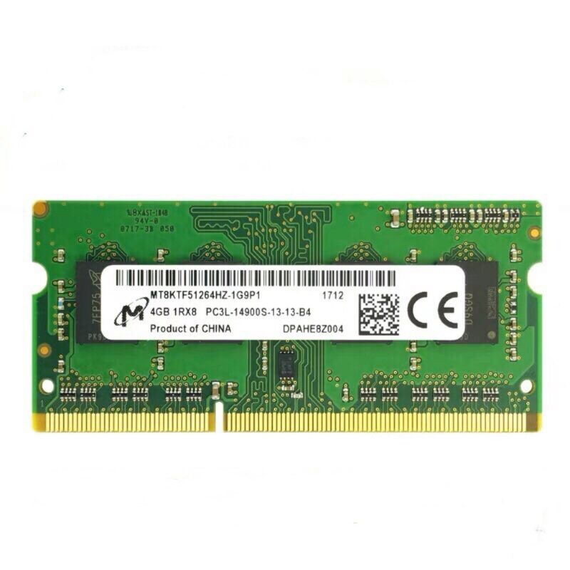 Micron RAM DDR3 Ʈ ޸ SODIMM, 4GB, 1866MHz, ddr3, 4GB, 1Rx8, PC3L-14900S-13-13-B4, 1 , 1.35v
